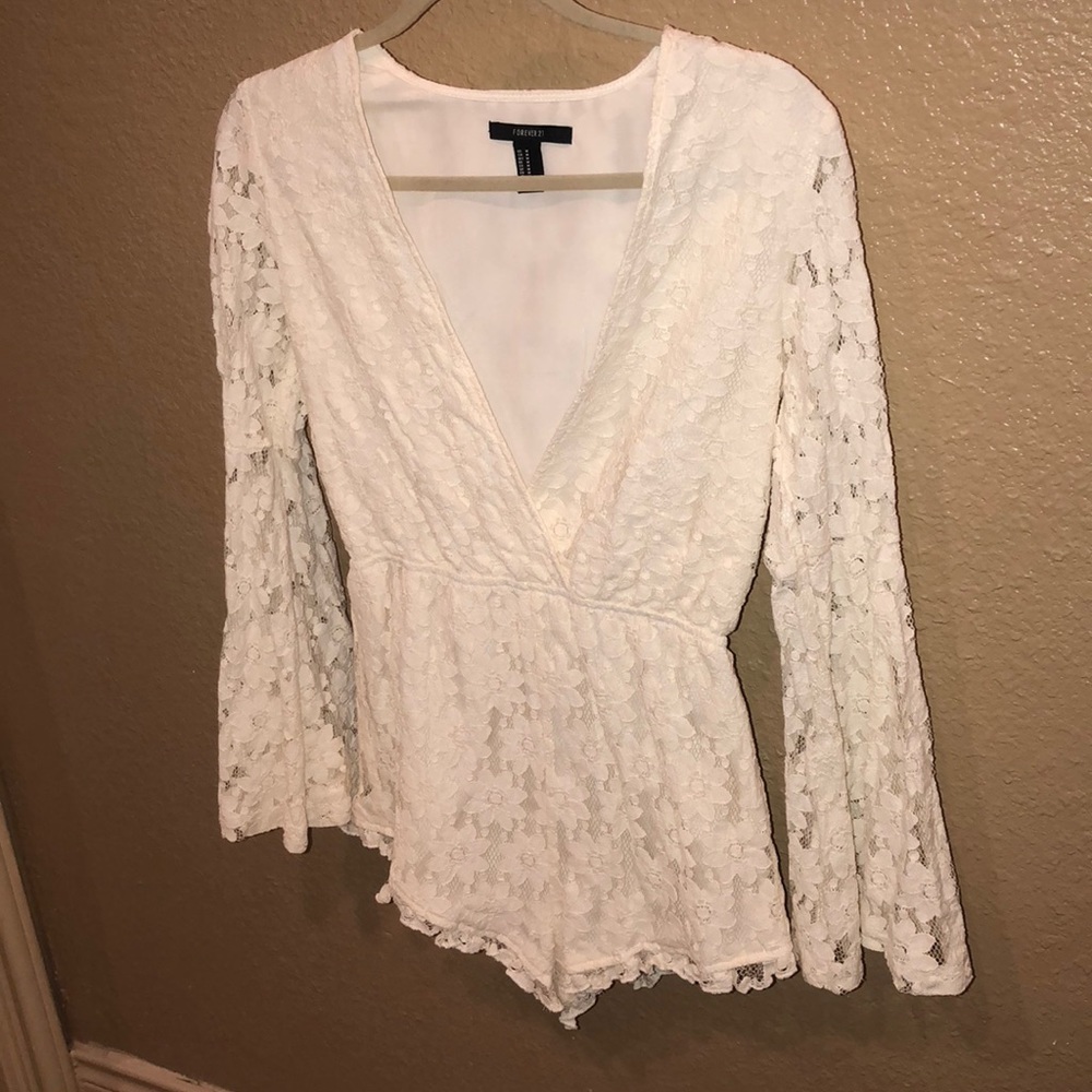 White romper